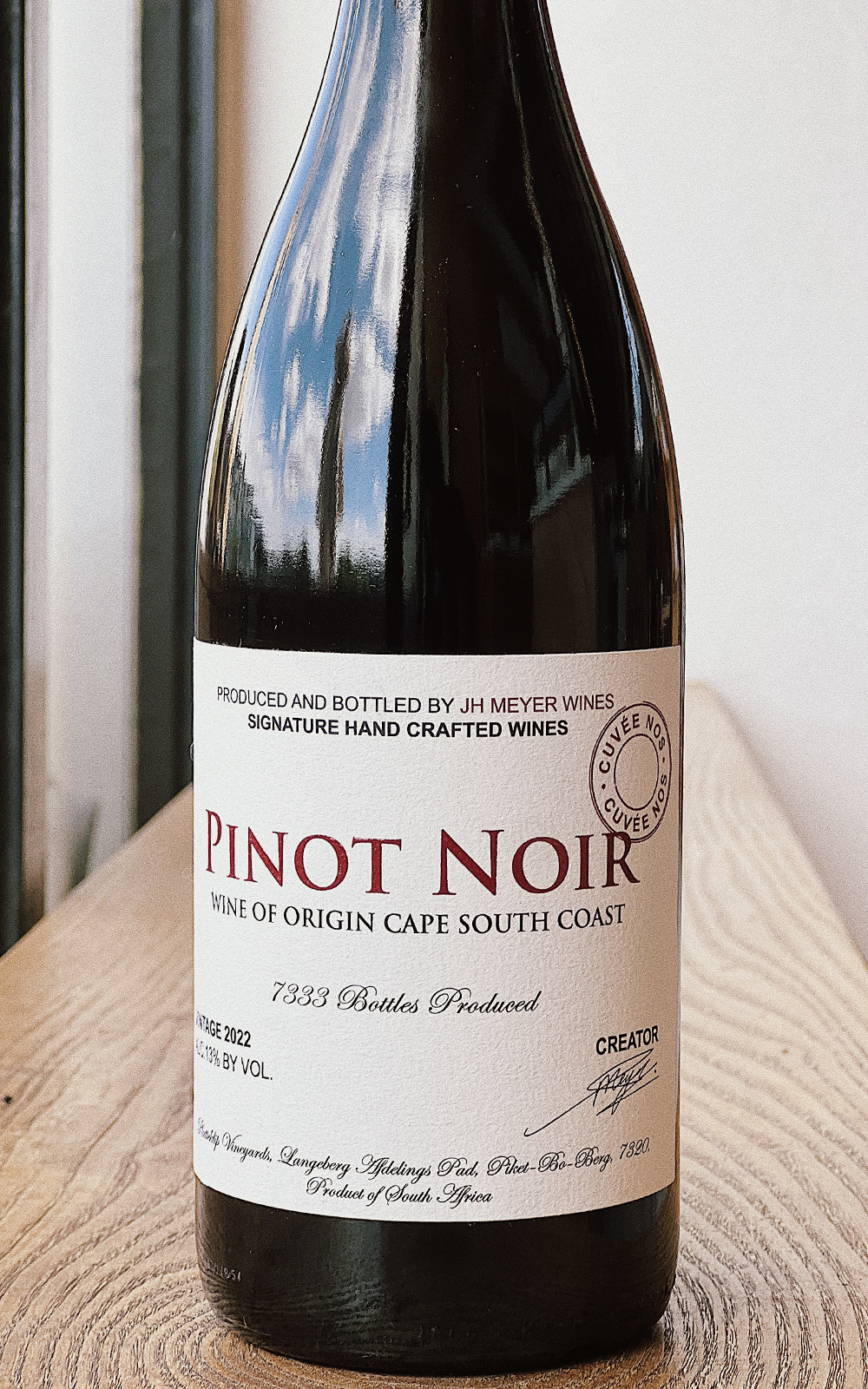 JH Meyer Cuvee NOS Pinot Noir '22