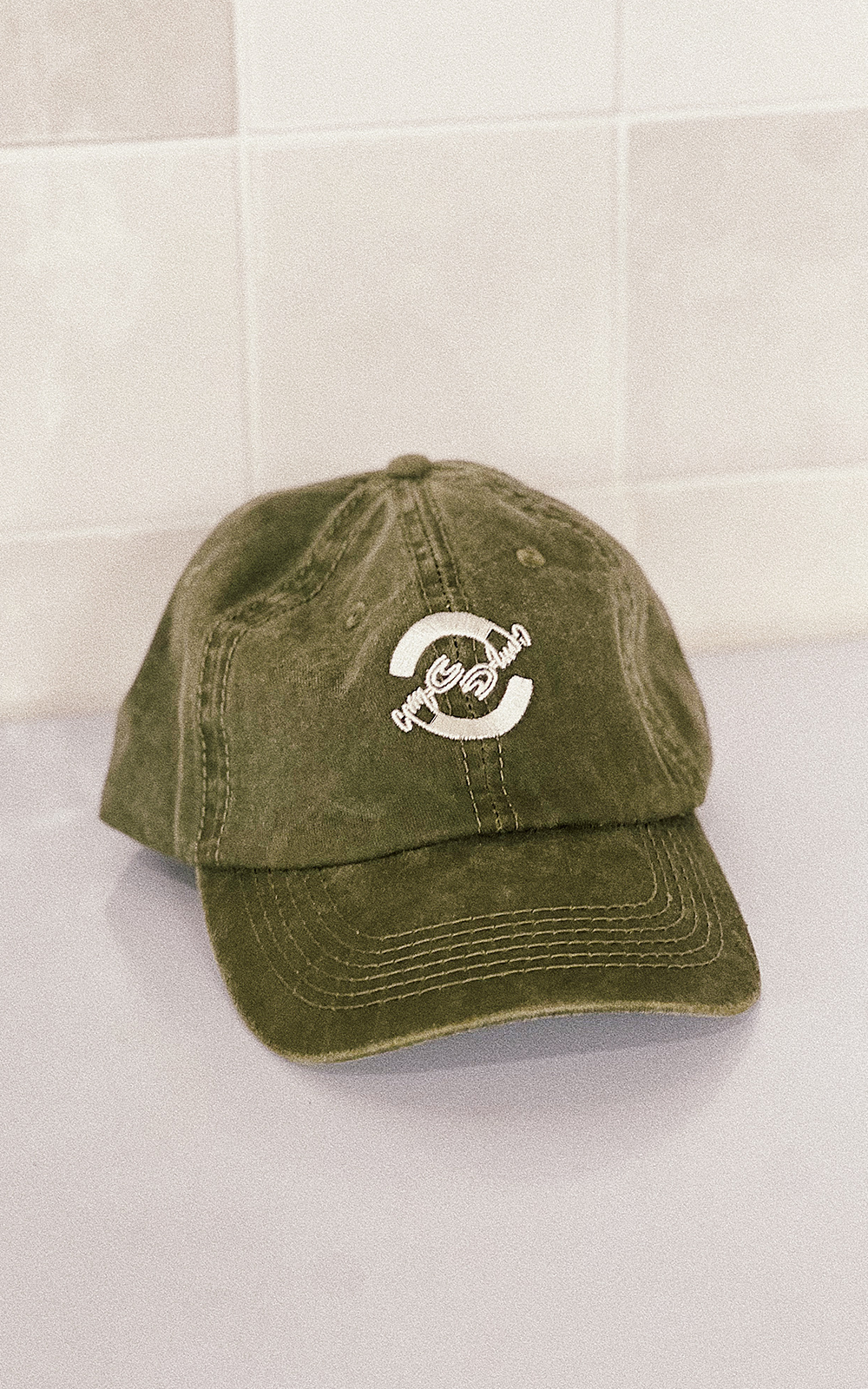 Official Winefeast Dad Cap in Olive