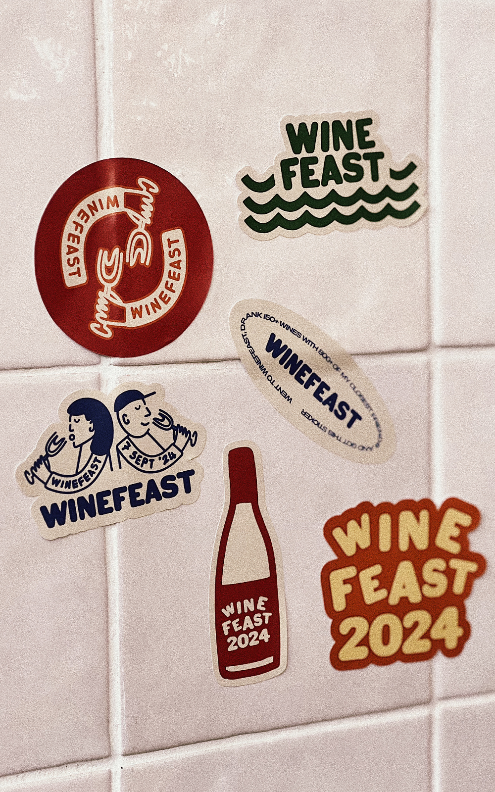 Ultimate Winefeast Sticker Pack in Vinyl