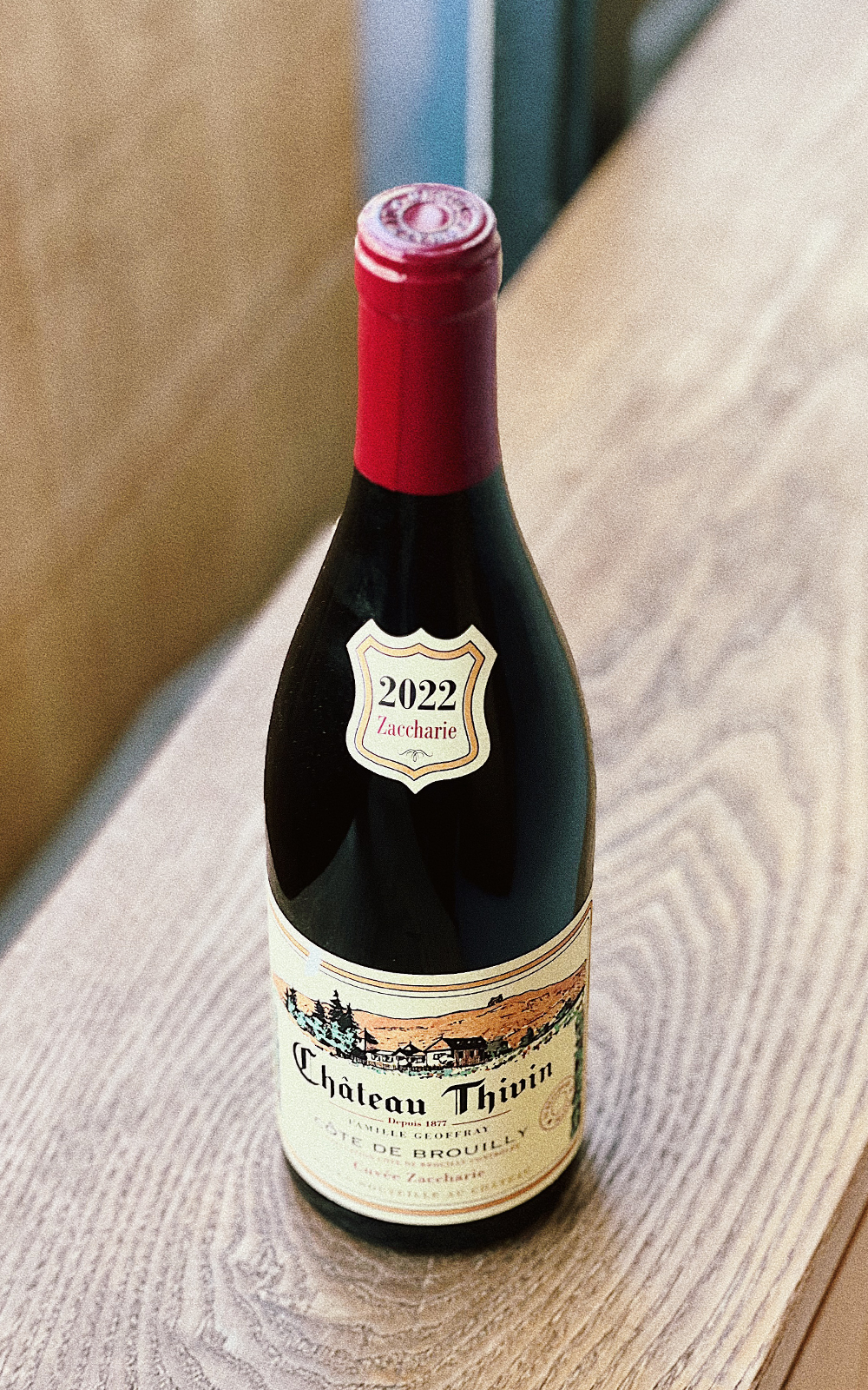 Château Thivin Côte de Brouilly Cuvée Zaccharie '22