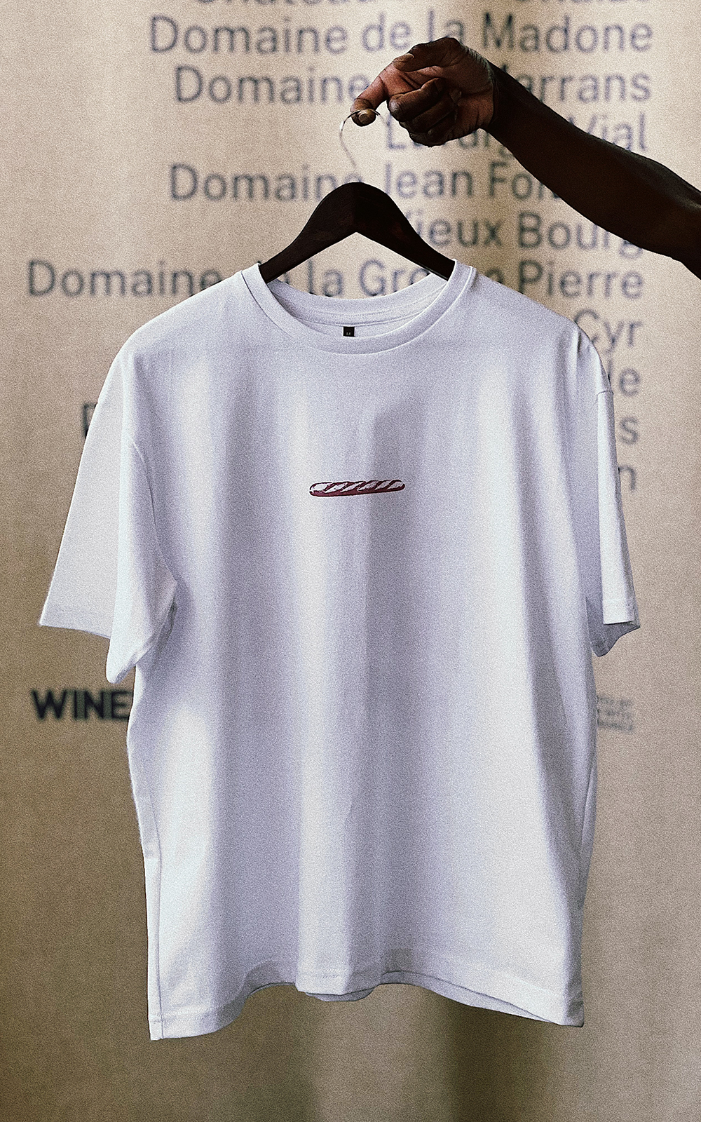 Beaujolais Baguette Tee